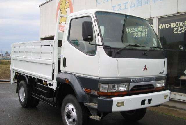 Mitsubishi Canter мостовой бортовой 4вд, двигатель