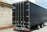 Прицеп полной массой 8 тонн бортовой тентованный