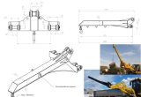 Кран-балка для фронтального погрузчика XCMG LW500 в Сызрани