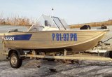Моторная лодка Салют 430 в хорошем состоянии в Рязани
