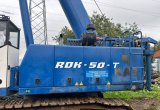 Аренда гусеничный кран RDK-50T,2024г