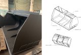 Ковш для легких материалов для Hyundai HL780