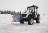 Минитрактор Скаут T-254С с фронт. отвалом и щеткой в Санкт-Петербурге