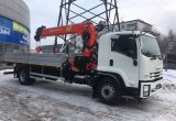 Бортовой грузовик Isuzu 4x2 с КМУ SQS250 гп 11 т в Благовещенске (Амурской обл)