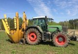 Трактор fendt 930 с ротоватором ahwi RF 700