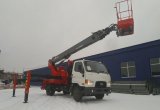 Автовышка Novas SJ28(28м) Hyundai HD 78 (сб.Корея)