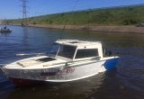 Моторная лодка прогресс 4 с рубкой