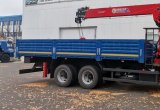 Бортовой камаз 65117 с кму 8 тонн Horyong HRS216 в Краснодаре