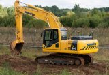 Аренда экскаватора гусеничного komatsu pc 200