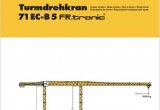 Башенный кран Liebherr 71 EC-B 5 FR.tronic