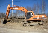 Гусеничный экскаватор Doosan 255, 2011 г, 2 ковша мол
