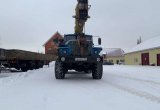 Кран автомобильный кс-35714 на базе Урал