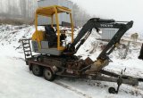 Мини экскаватор volvo EC 15 в Пскове