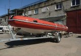 Лодка риб fortis 390+мотор gladiator G9.9+прицеп в Красноярске