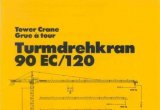 Башенный кран liebherr 90 EC/120