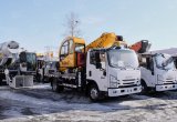 Автовышка GKS30.5 на шасси Isuzu дв 94kw: