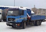 Бортовой грузовик манипулятор MAN 25.422 в Москве