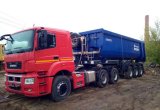 Камаз 65806 +самосвальный полуприцеп в Орле