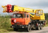 Аренда автокрана 25 тонн галичанин кс-55713-1 в Нижнем Новгороде