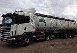 Scania R380 + Полуприцеп цистерна пищевая santi