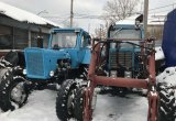 Продам трактор мтз-82Л кун вилы отвал в Иркутске
