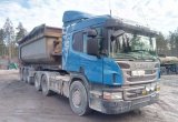 Скания Scania P400 6x4 с прицепом самосвал Carnehl