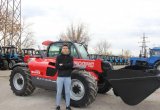 Телескопический погрузчик Manitou MLT-731, 2010