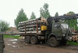 Камаз 4310 лесовоз с кму в Бураево