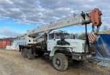 Автокран урал кс 45721 Челябинец на Урал 4320 в Губкинском