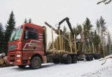 Лесовоз MAN TGA с Loglift 96s + прицеп в Санкт-Петербурге
