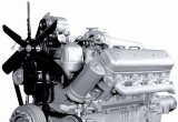 Двигатель ямз-238ак-1 без кпп и сц. (235 л.с) (ямз