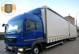 Автопоезд 120 м3 MAN, г/п 10 т, без пробега по РФ