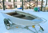 Новая моторная лодка Wyatboat 390P алюминиевая