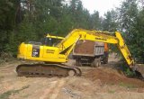 Гусеничный экскаватор Komatsu pc180 Lc-7