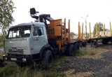 Камаз 43118 с гидроманипулятором сф-65 и прицепом в Архангельске