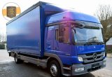 Мерседес Атего 1224, штора-борт 49м3, гидролифт